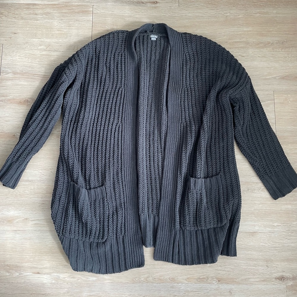 Aerie Gray Cardigan Size XS